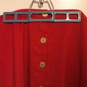 ASOS size 14 red skirt! Like new!